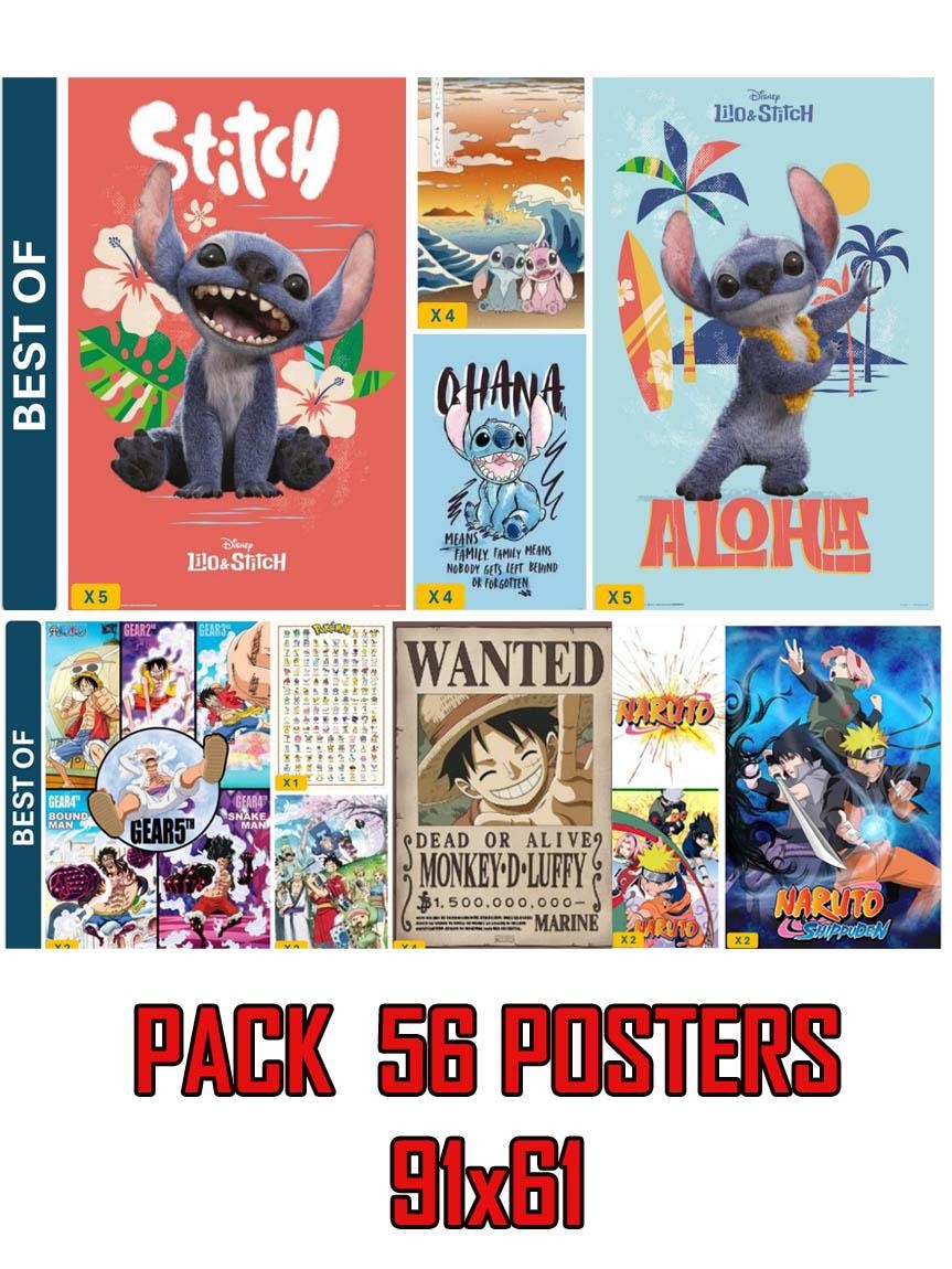 Pack 56 POSTER 61X91