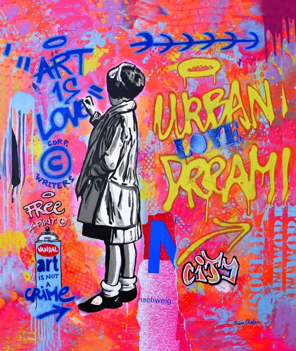 (50x60cm) ART IS LOVE