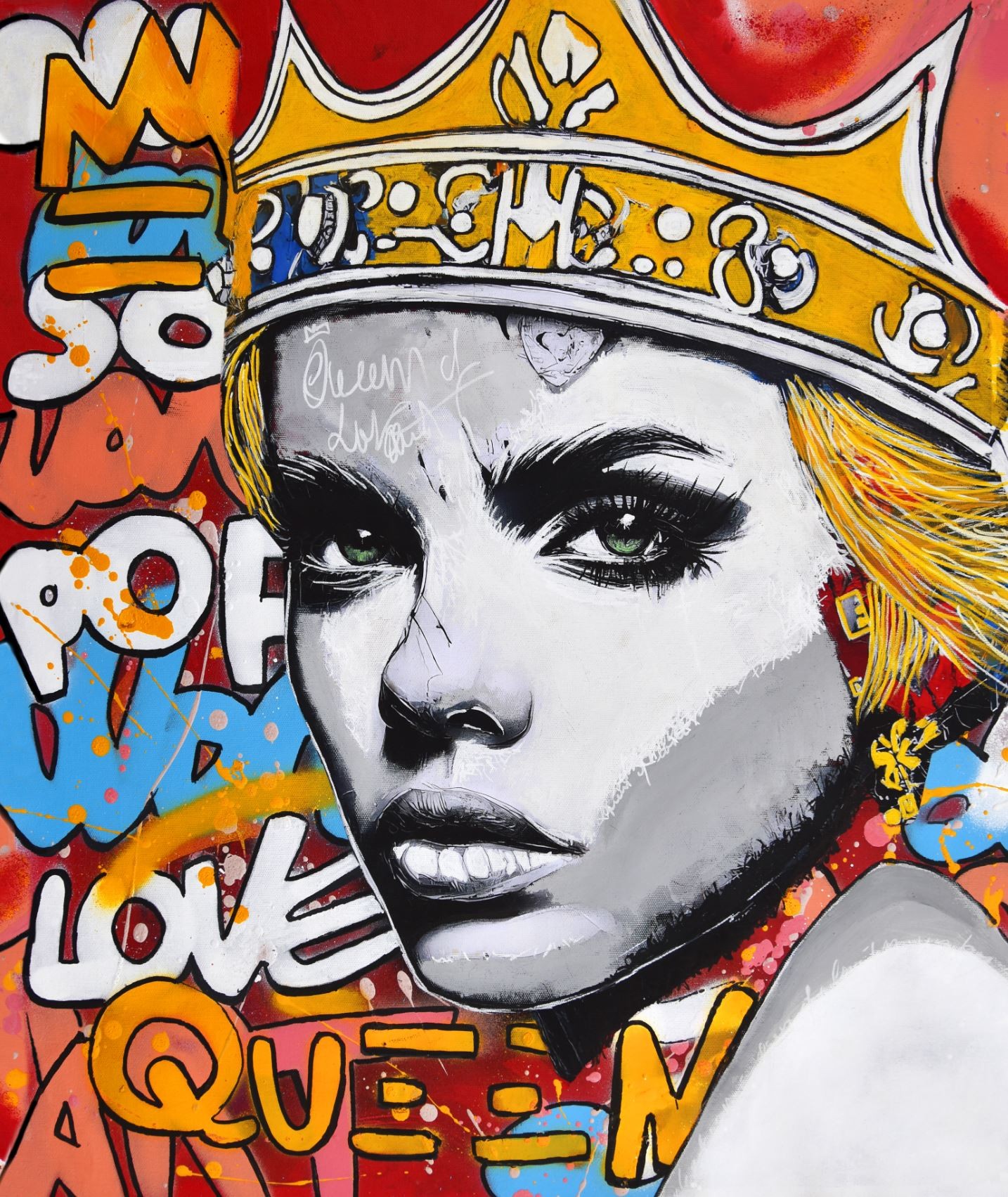 (50x60cm) QUEEN OF LOVE