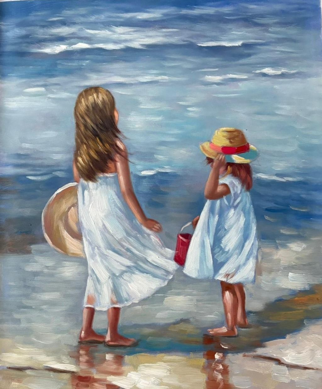 Les pieds dans l'eau