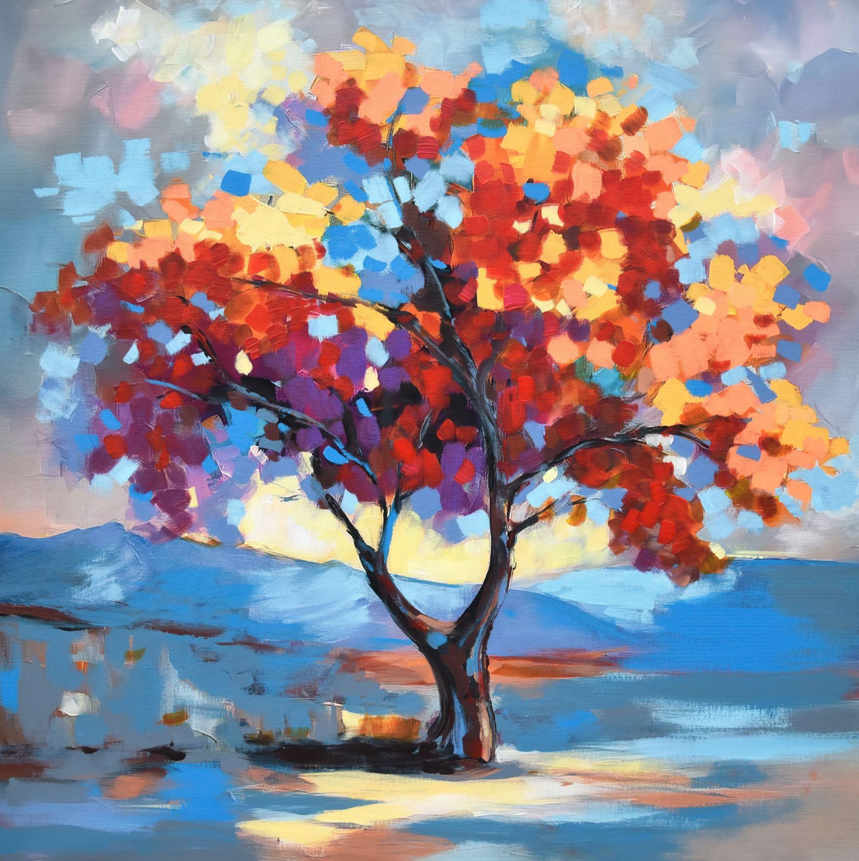 (80x80cm) ARBRE DE VIE