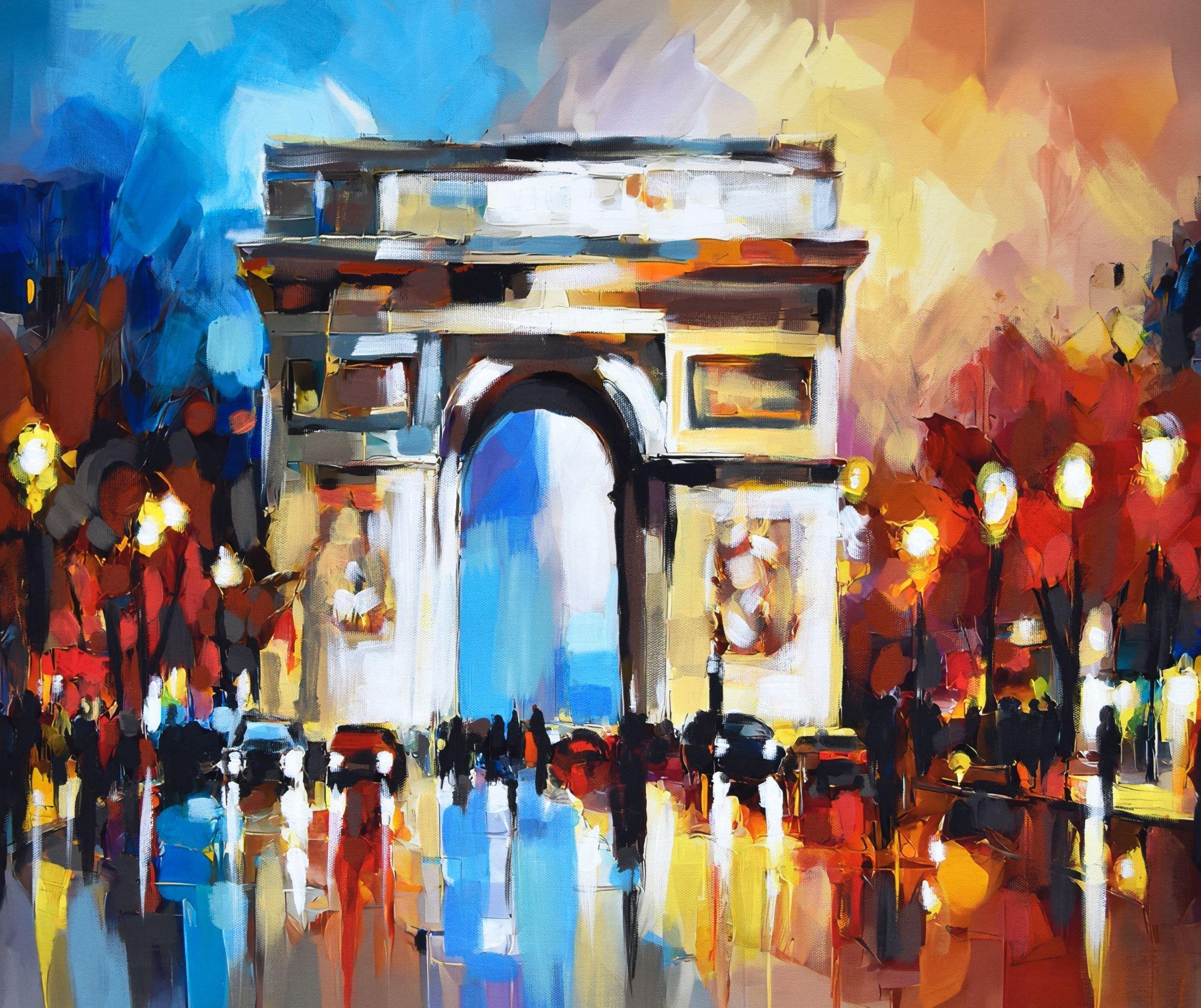 (50x60cm) ARC DE TRIOMPHE