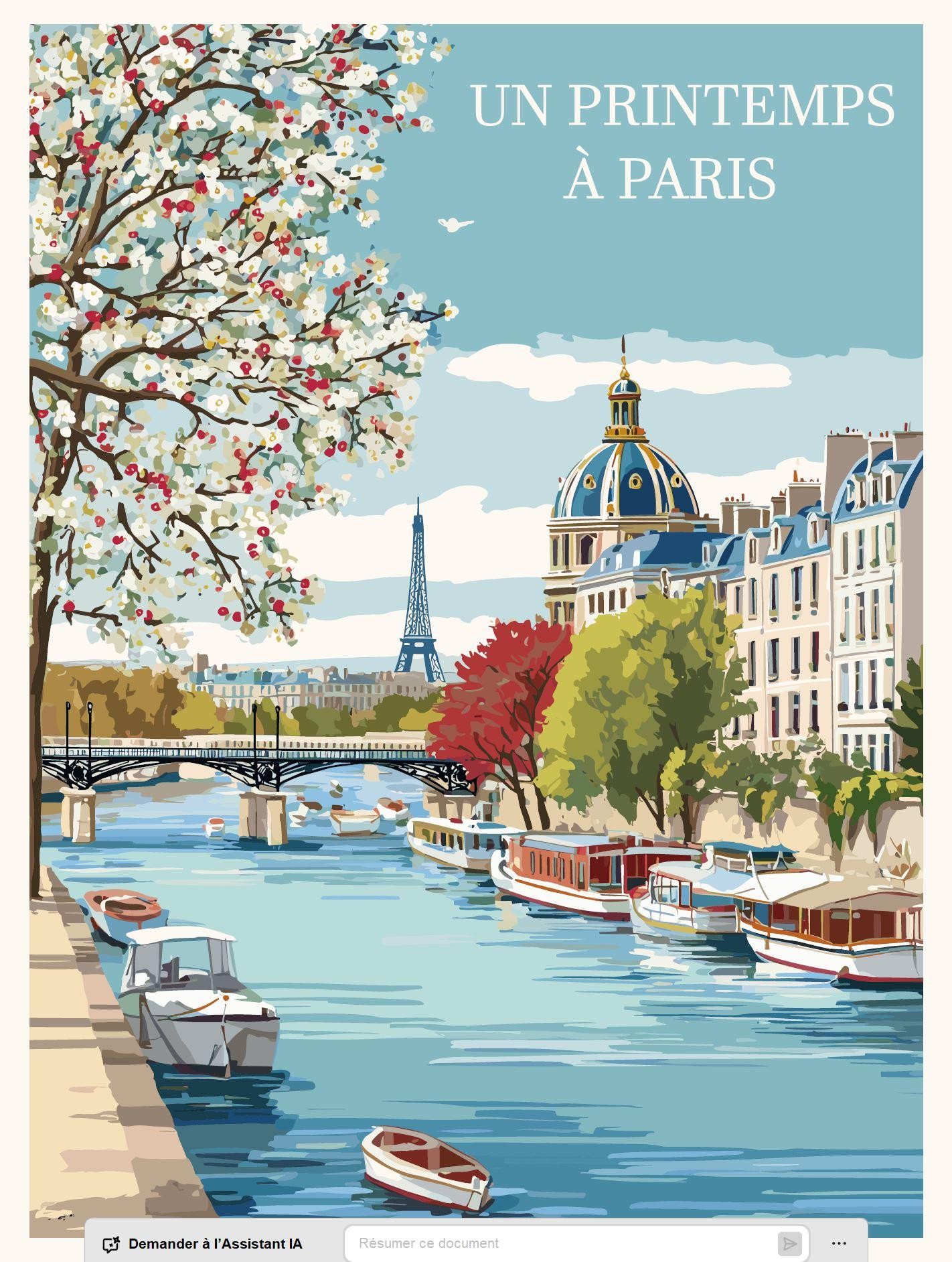 UN PRINTEMPS A PARIS