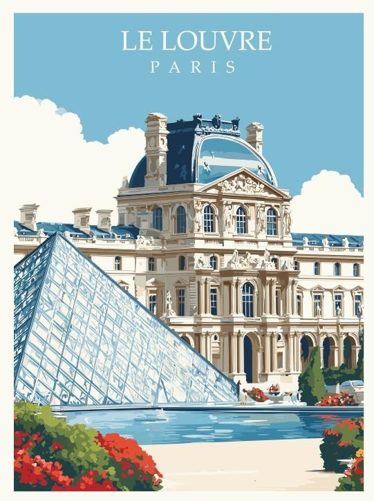 LE LOUVRE PARIS