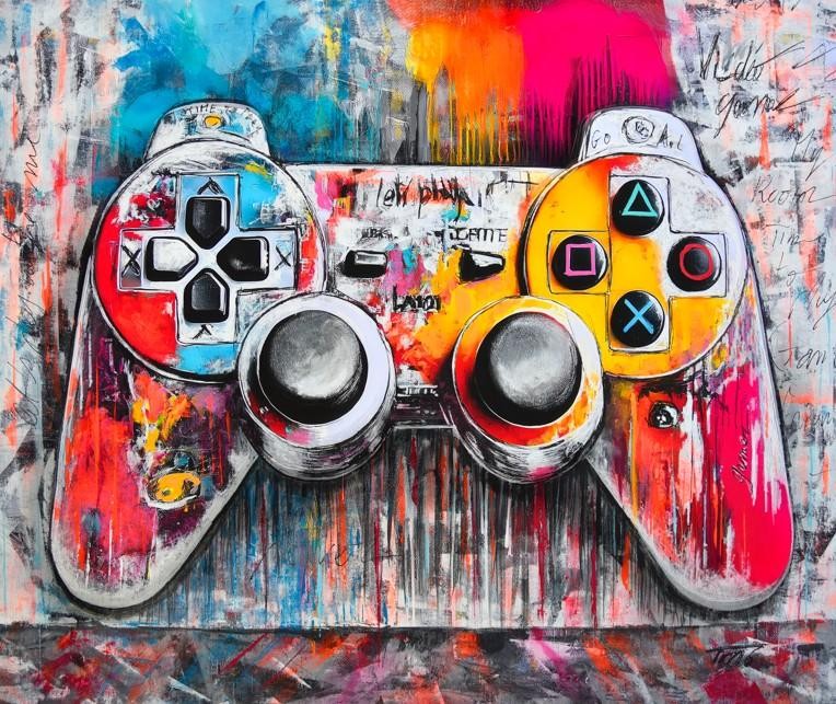 (50x60cm) LET'S PLAY