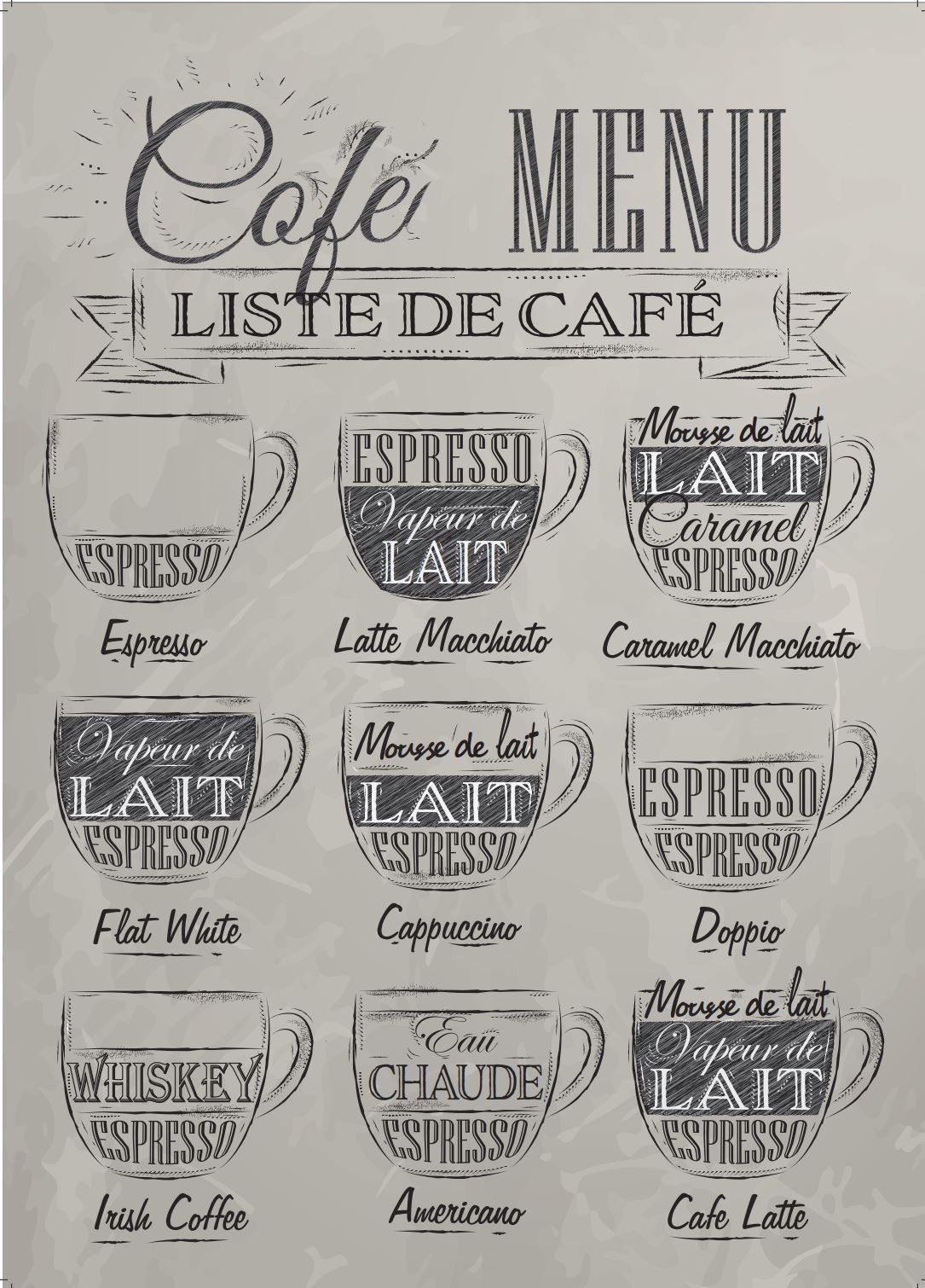MENU CAFE