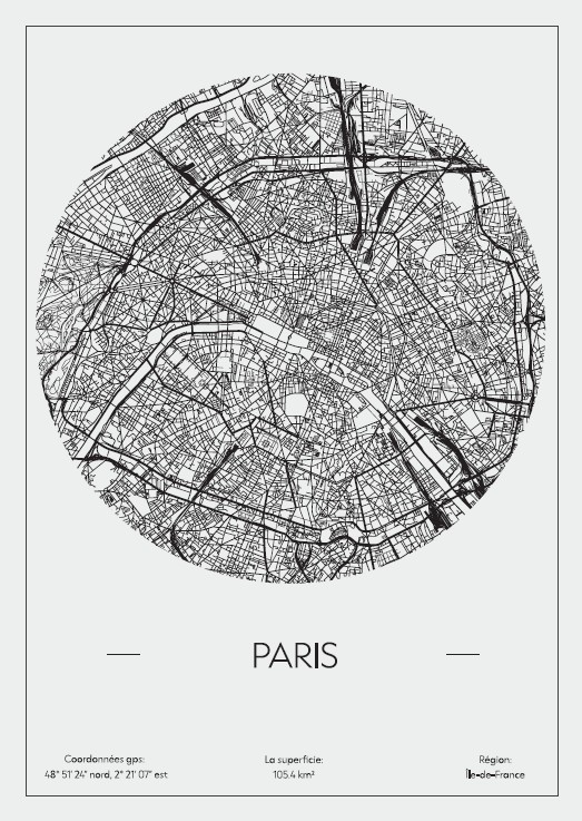 PLAN DE PARIS