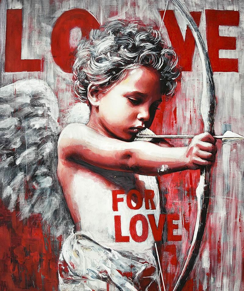 (50x60cm) FOR LOVE