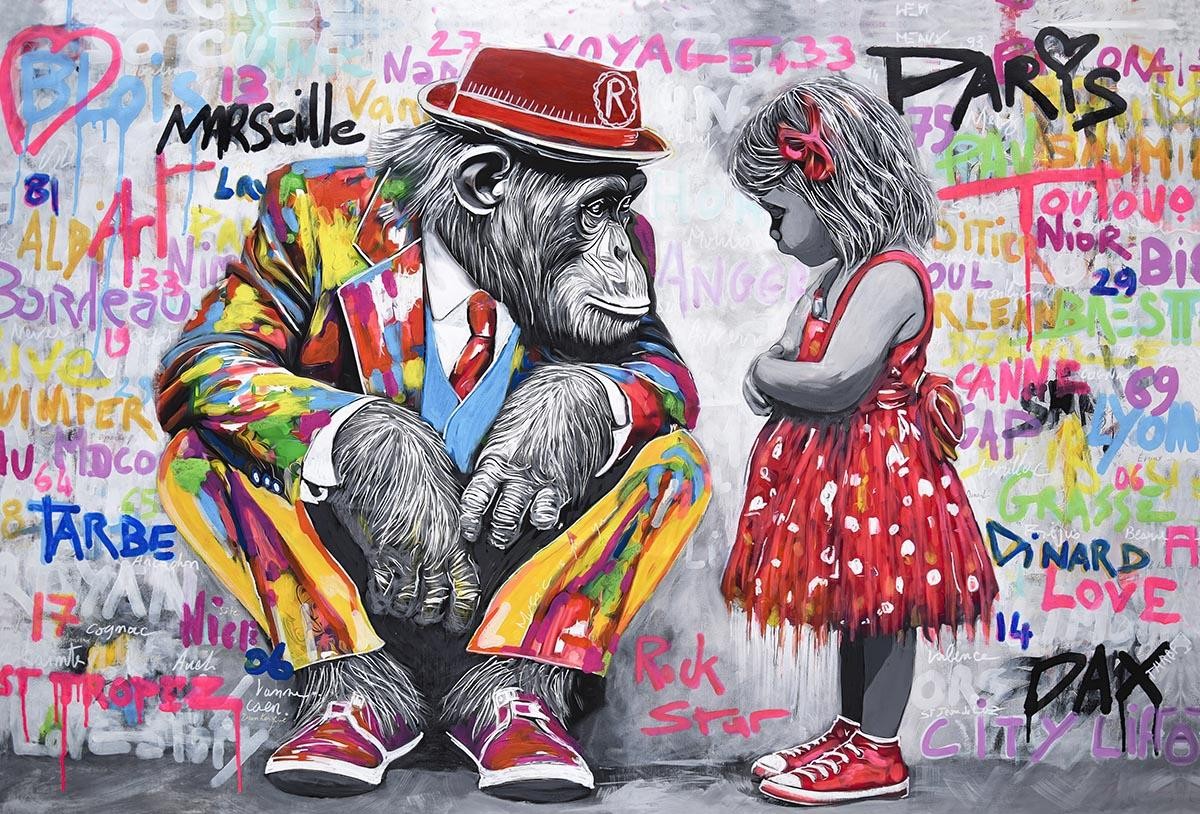 (120x80cm) ROCK STAR