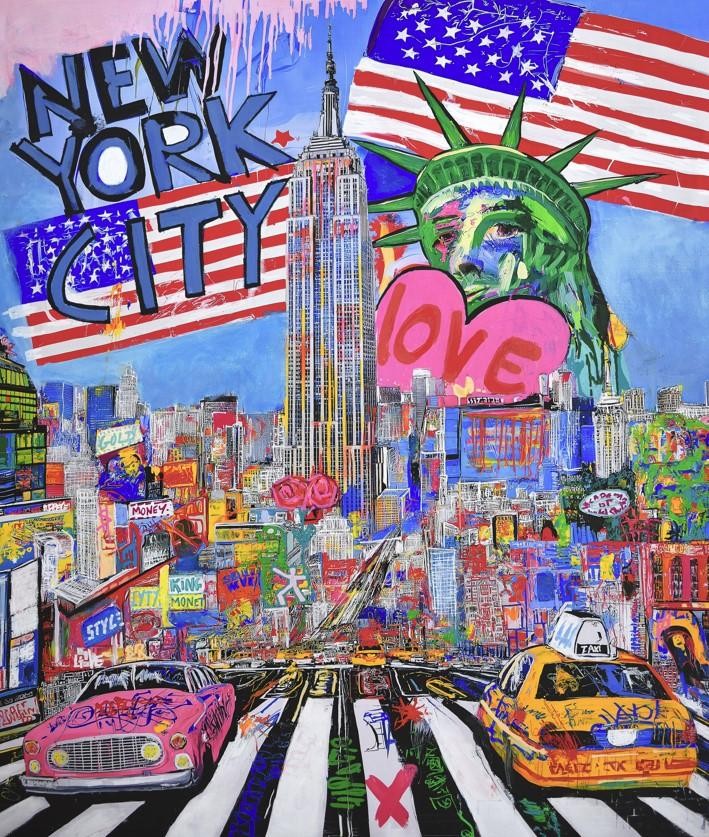 (50x60cm) LOVE NY