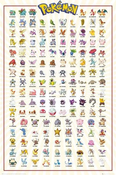 POKEMON liste