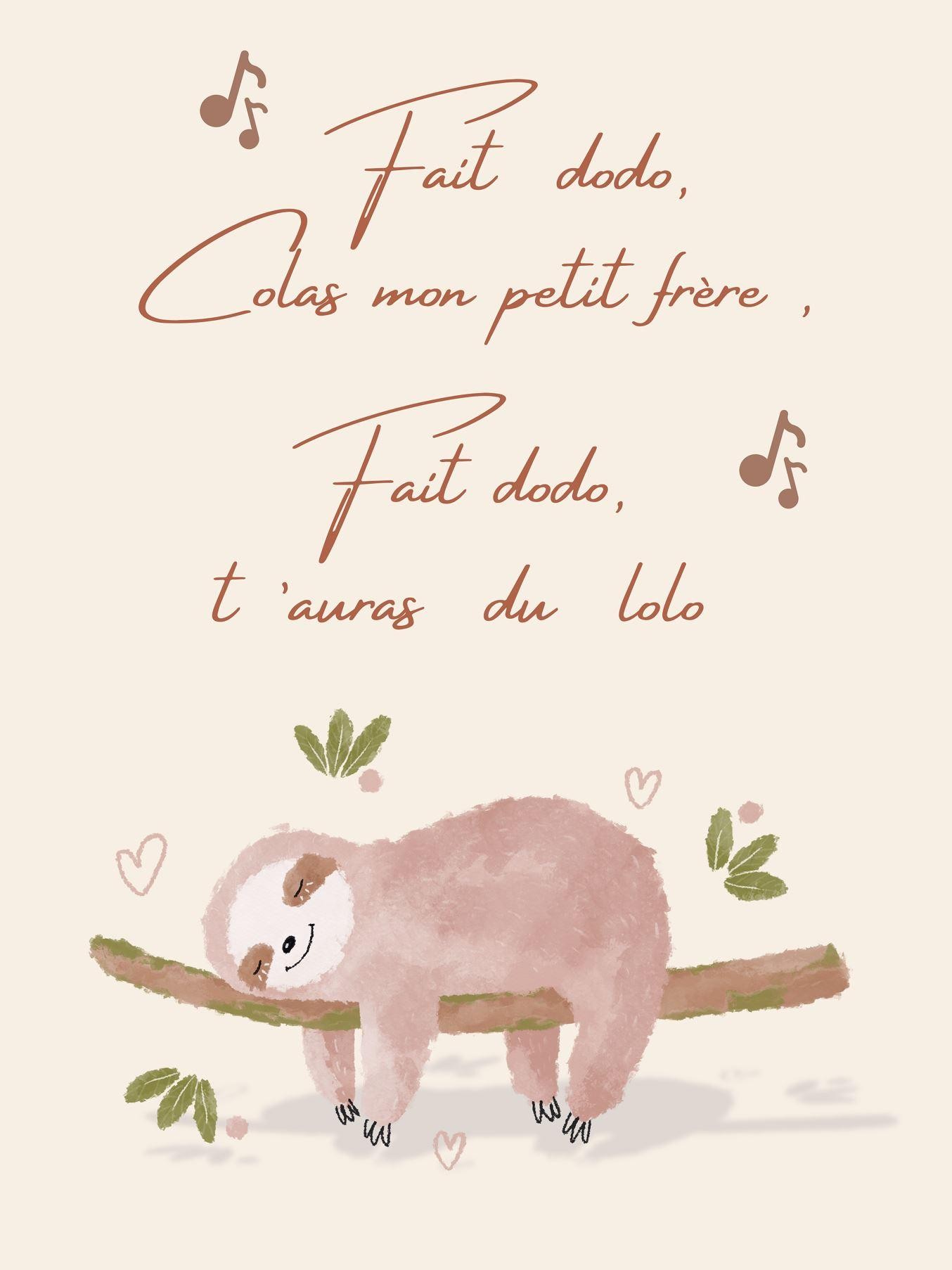 COMPTINE DODO